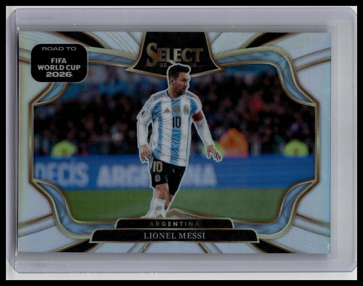 Panini Select Road to FIFA World Cup 2026#210 Lionel Messi Field Level Prizm Argentina 20…
