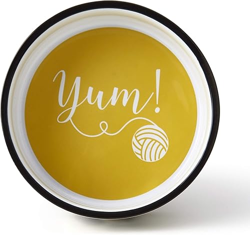 Miniatura 2 de PetRageous 17013 Tangled Kitty Cuenco para gatos apto para lavavajillas con capacidad para 2 tazas, 5 pulgadas de diámetro por 2 pulgadas de alto