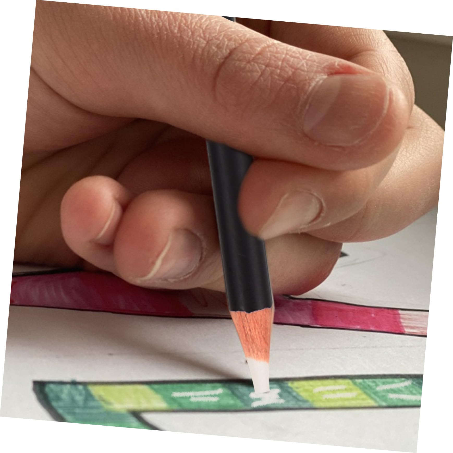 Tofficu 18pièces Stylo Effaceur De Dessin Gomme Forme De Crayon Crayon Pour École Et Art Effacement Précis Des Marques