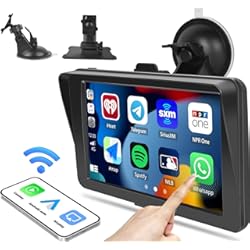Pantalla Mercedes Vito W639 CAMECHO Portátiles Radio Coche con Apple Airplay/CarPlay y Android Auto Inalámbrico,Pantalla Táctil de 7 Pulgadas con Bluetooth Mirror Link Control por Voz AUX/FM