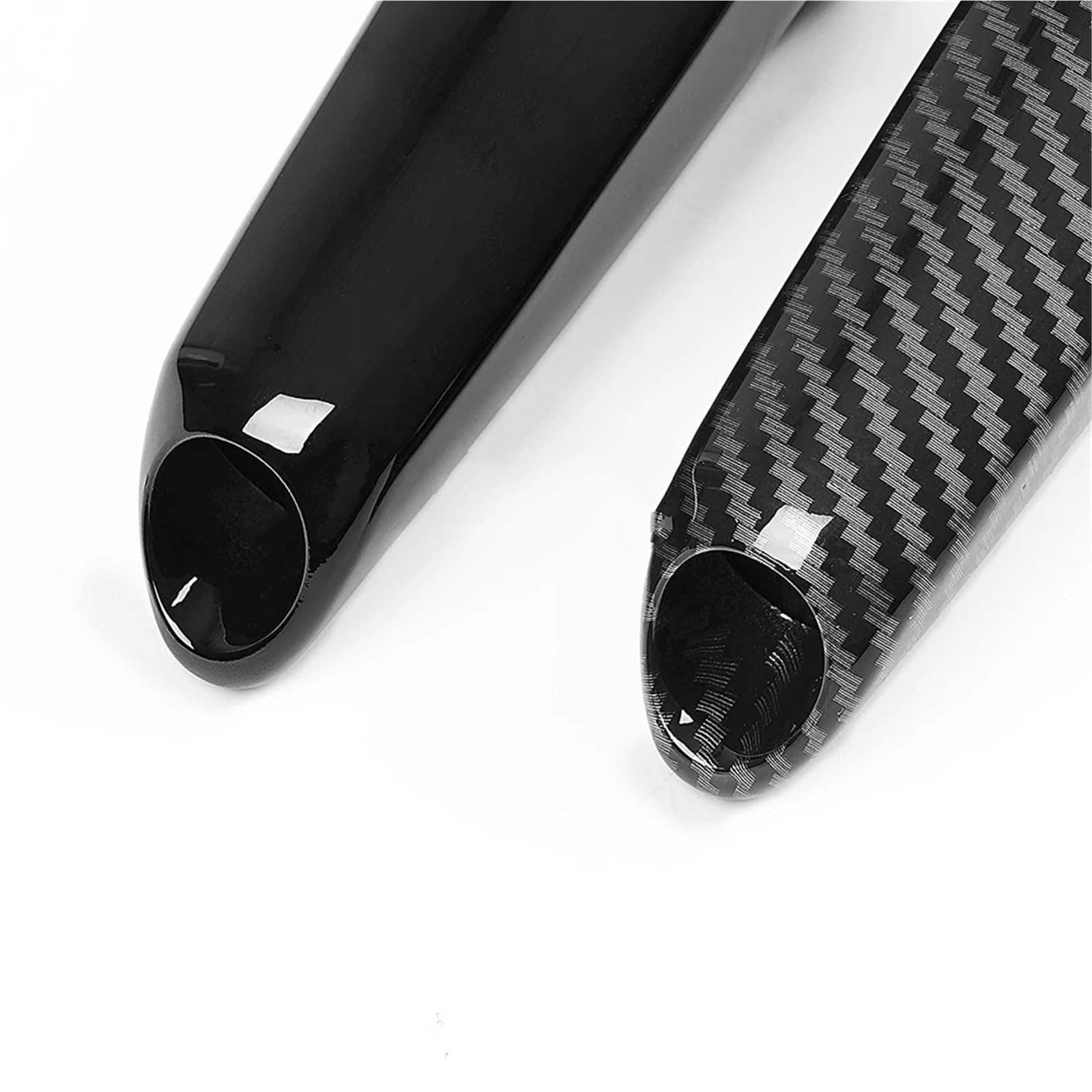 Do BMW E46 E90 E92 E60 E39 F30 F34 F10 F20 Akcesoria Uniwersalne ABS Carbon Wzór Uchwyty Hamulca Ręcznego Samochodu Pokrowiec(Carbon Fiber Pattern)