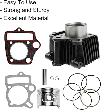 FLYPIG Cylinder Piston Assembly Kit for Honda CRF70 CT70 XR70 S65 C70 TRX70