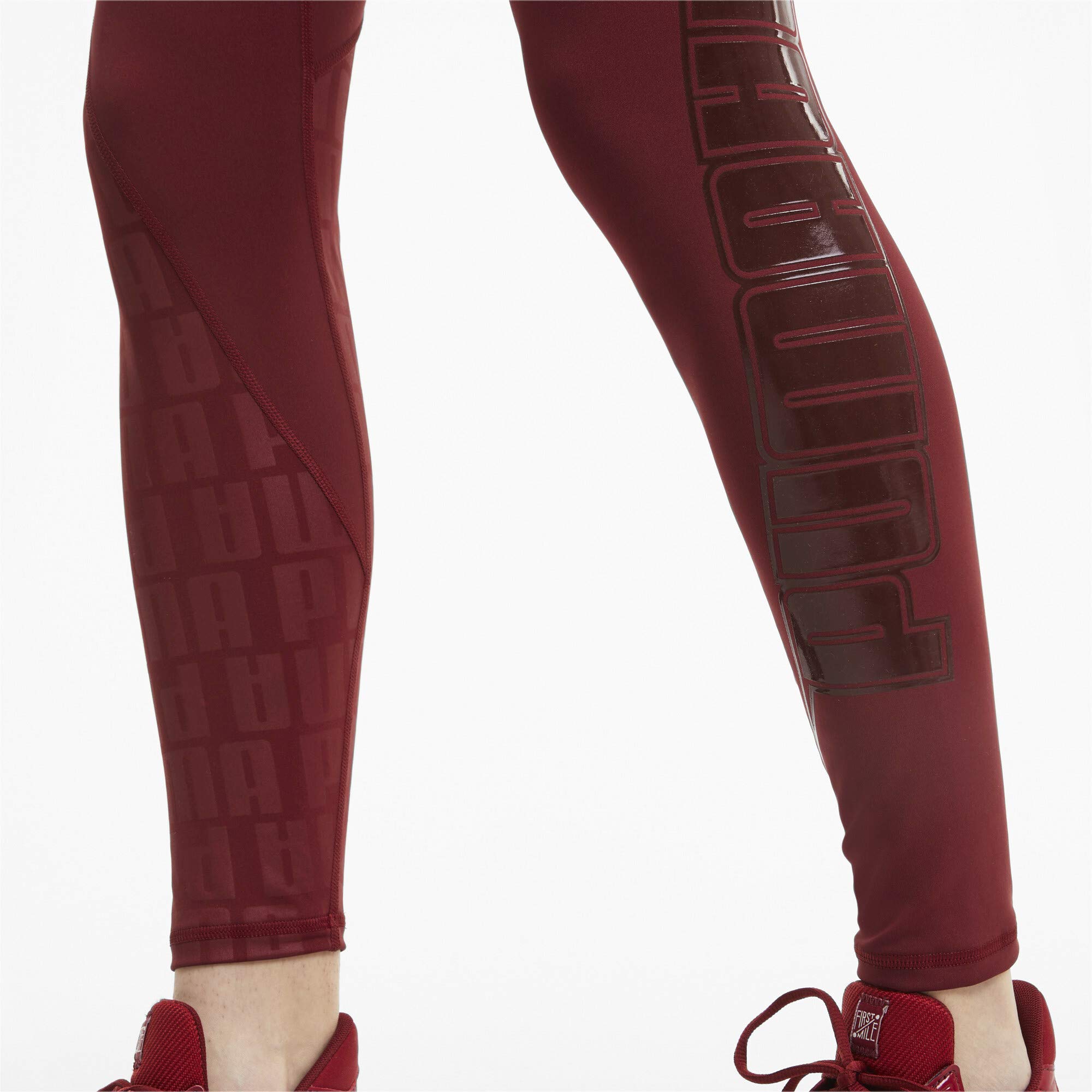 PUMA Damen, Train First Mile Mono Full Tight Leggings