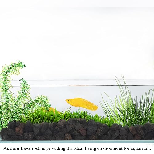 Miniatura 6 de Rocas de lava natural de 5 libras, gránulos de piedra de fuego para suelos de jardinería, rocas de lava volcánicas, ideal para chimeneas, pozos de