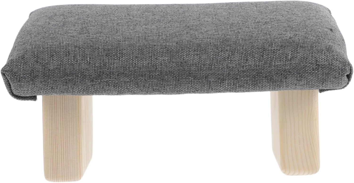 Hemoton Kneeling Chair Ergonomic Wooden Bench Stool for Braiders Office Home Prayer and Relaxing