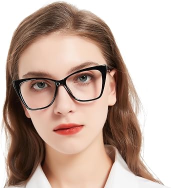 MARE AZZURO Oversized Reading Glasses Women Fashion Cat Eye Readers 1.0 1.25 1.5 1.75 2.0 2.25 2.5 2.75 3.0 3.5 4.0 5.0 6.0