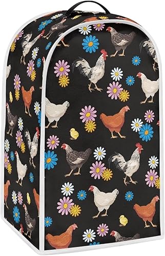 Vista 44 de doginthehole Hummingbird Blender Covers for Kitchen, Washable Appliance Covers Anti Fingerprint Stain Resistant Polyester Blender Dust Cover