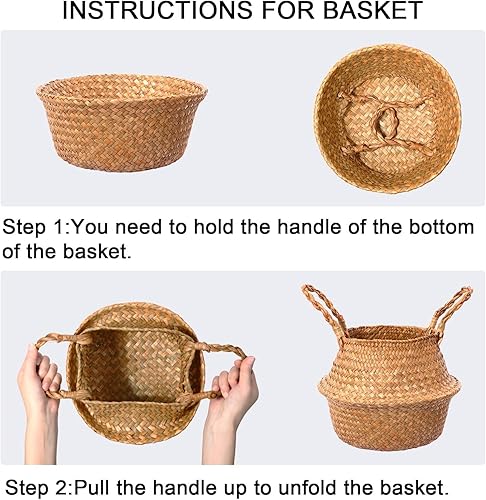 Miniatura 3 de Plantas artificiales, árbol de Dracaena de 5 pies, plantas de imitación para interiores y exteriores, árbol falso con cesta tejida de hierba marina,