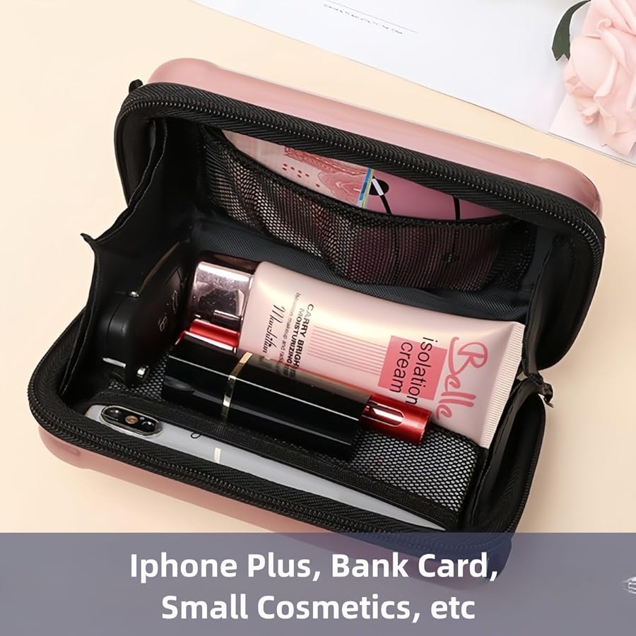 Mini Luggage Crossbody Bag - Stylish and Durable Hard Shell Travel