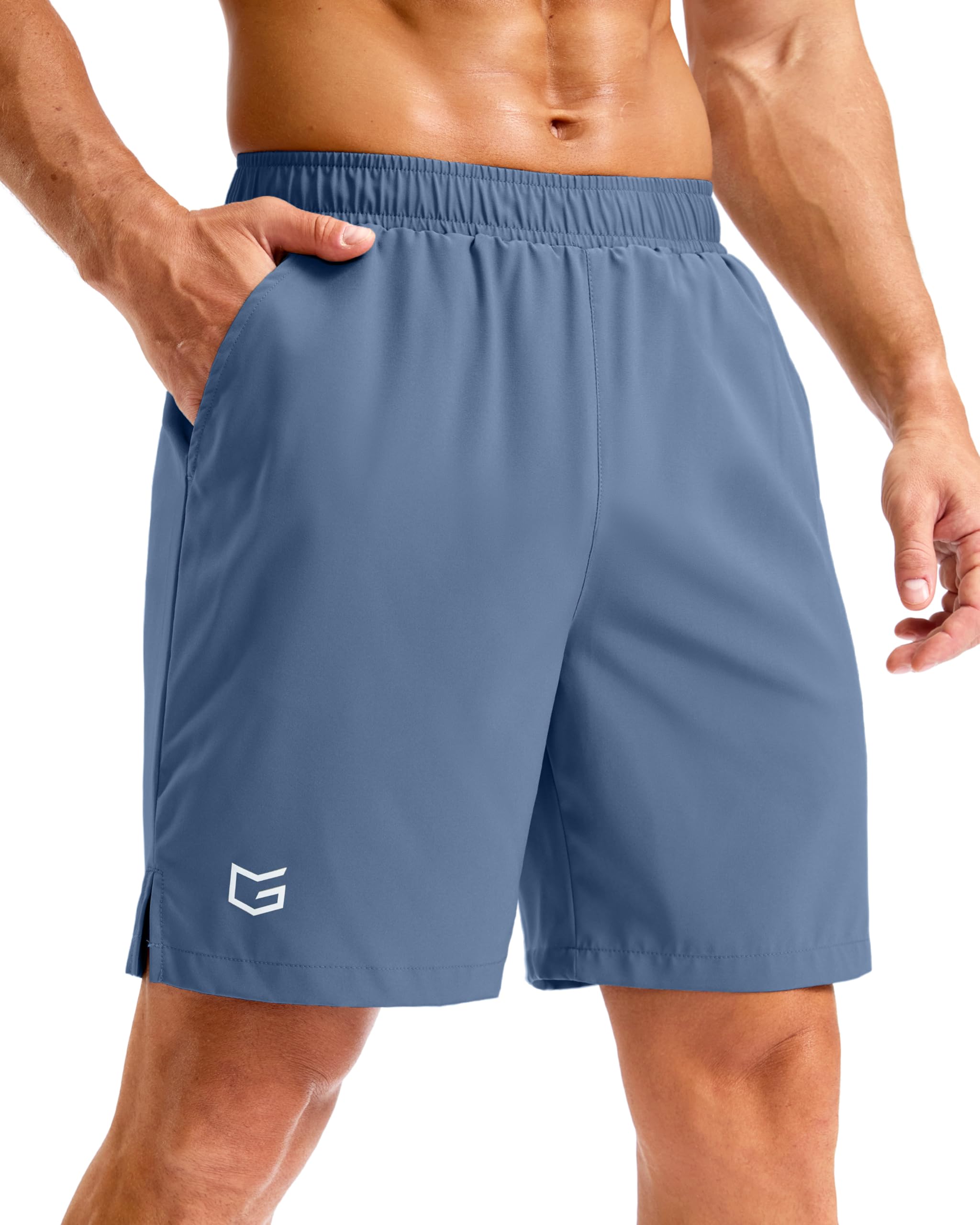 G Gradual Men's Athletic Running Shorts with Pockets 5"/ 7"/ 9" Gym Shorts