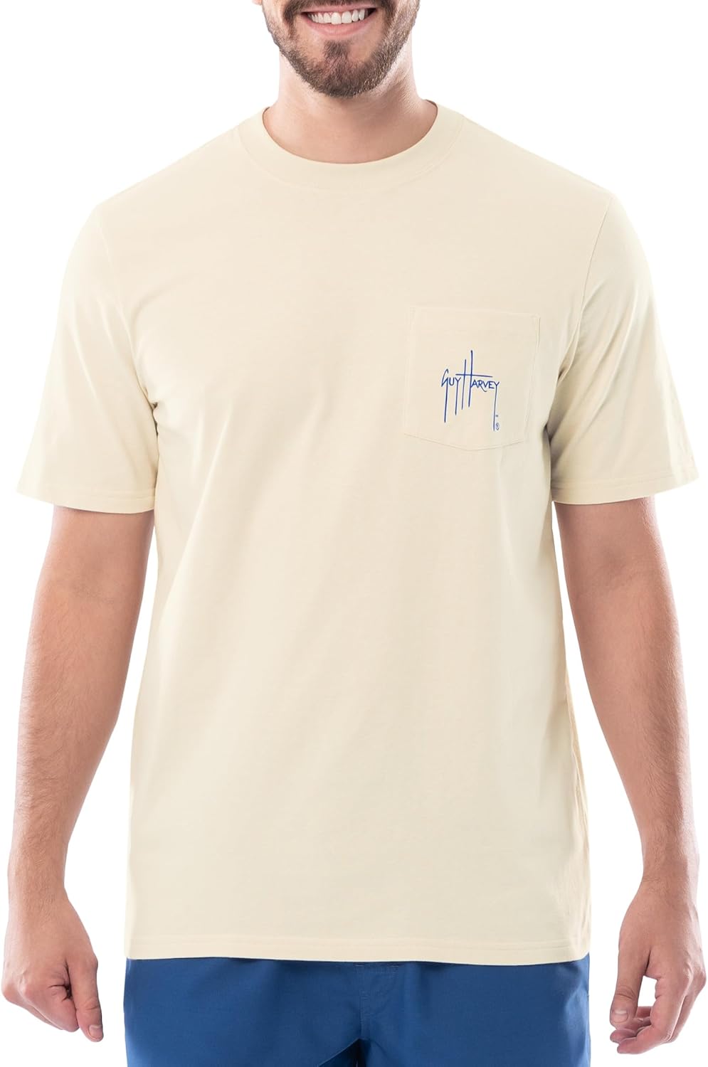 Guy Harvey Men’s Billfish Collection Short Sleeve Pocket T-Shirt - Image 2
