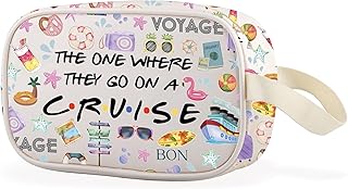 WCGXKO Bolsa de maquillaje transparente con c...