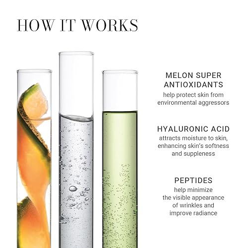 Miniatura 5 de Meaningful Beauty Crème de Serum Hidratante de noche con extracto de melón péptidos y ácido hialurónico