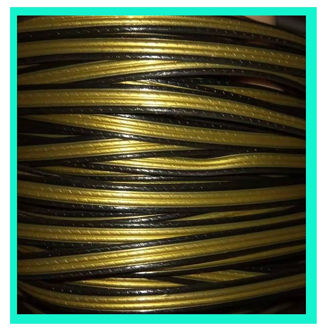OUdini Plastic Woven Rattan Repair Material Plastic Woven Rattan Repair Material for Outdoor Garden Pationiture Synthetic Rattan Wicker Chair Table Repair Kit/F/8Mm*1.1Mm