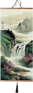 EAPEY Prints Chinese Scroll Hanging Japanese Wall Art Decor Home