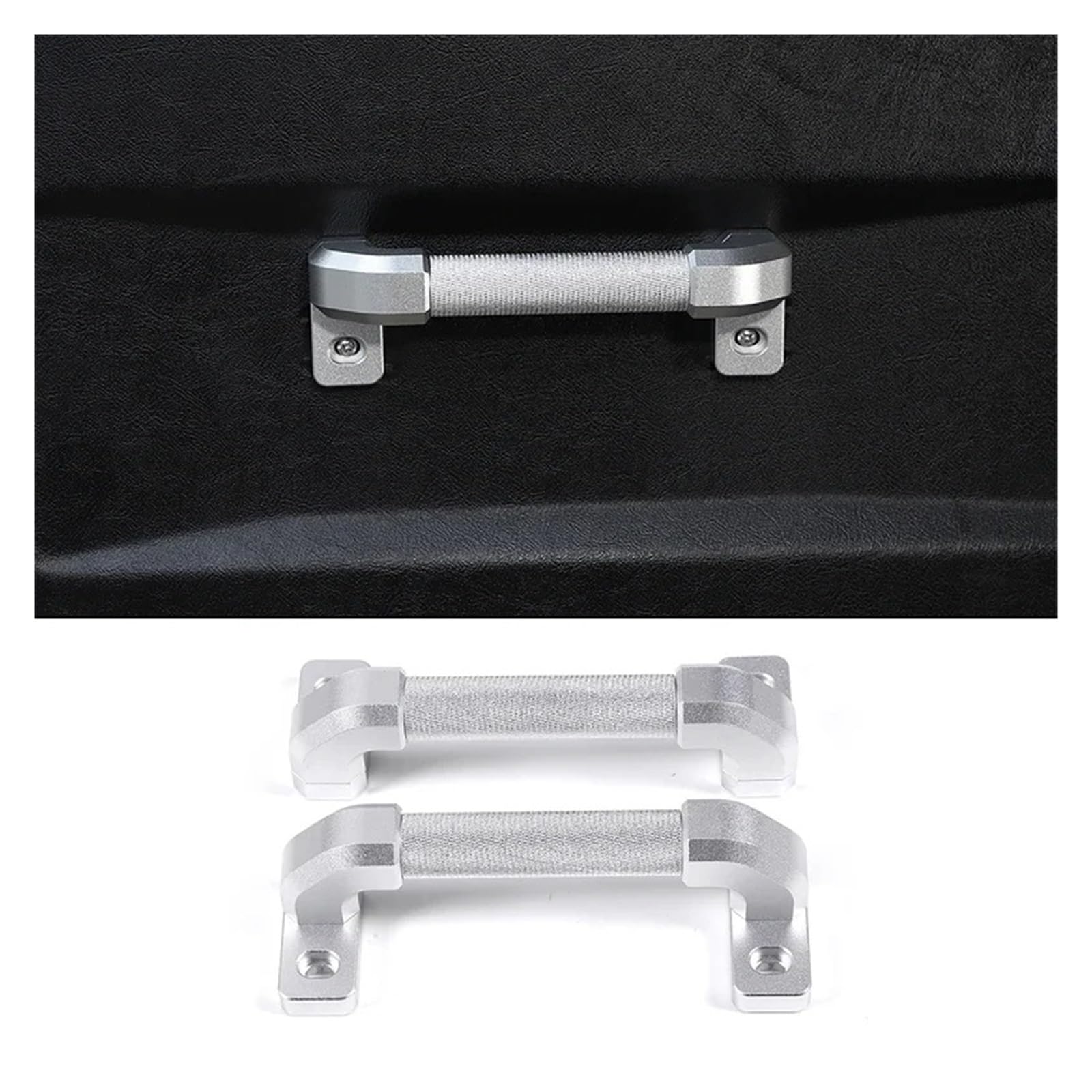 AJHJET Interior Upgrade for Land for Rover for Defender 90 110 130 2004-2018 Aluminum Alloy Car Interior Door Handle Accessories Replacement Parts