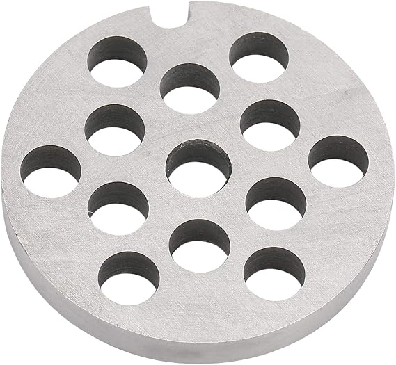 Meat Grinder Plate Discs Stainless Steel Meat Grinder Plate Mincer Plate Meat Grinder Replacement Accessories for Home(8mm)