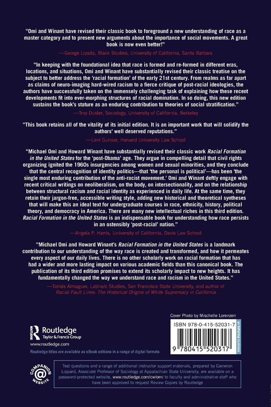 Racial Formation in the United States      3rd Edition