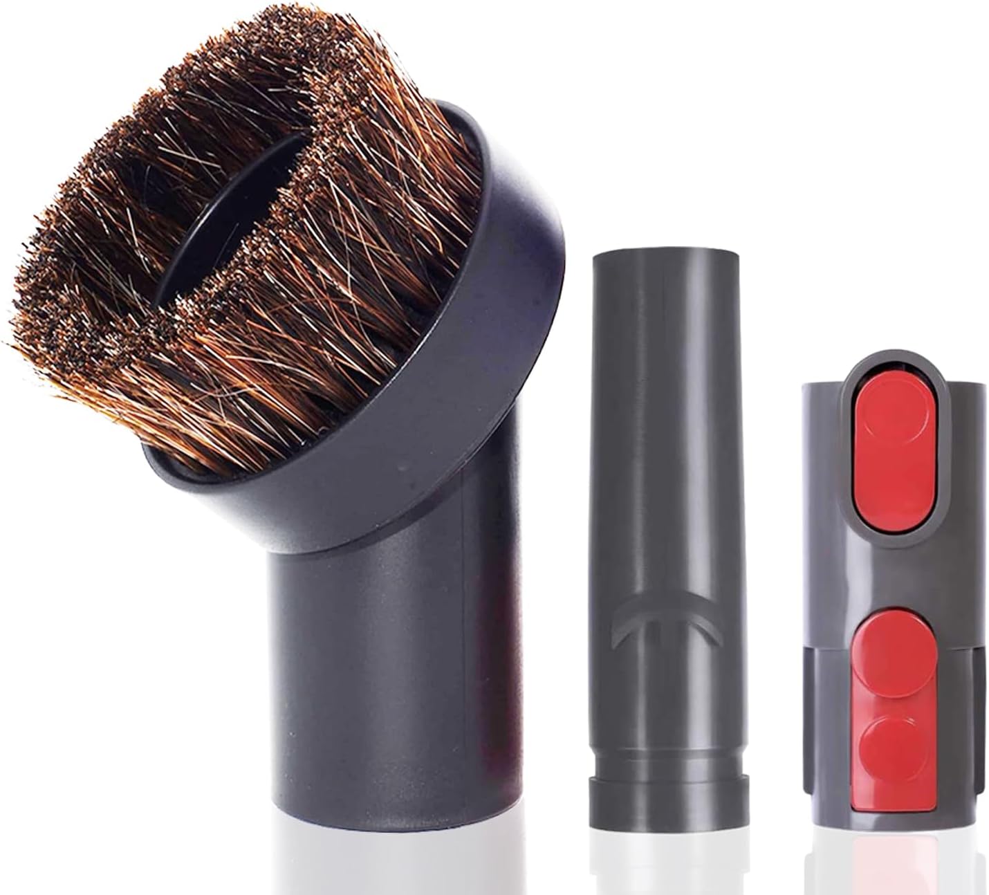 For Dyson Round Horsehair Vacuum Dust Brush Attachment with