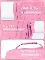 Vista 4 de Orzly Case Compatible with Nintendo Switch 2 Protective Travel Carry Case with Screen Padding, Game Card & microSD Slots, Zipped & Open Pockets for