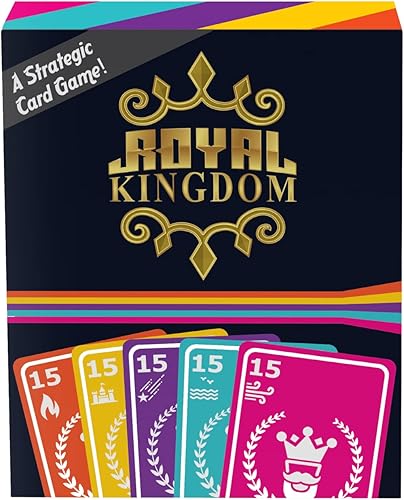 Miniatura 2 de Royal Kingdom - Un juego de cartas estratégico | Juego familiar para niños y adultos | Edades 9-99 años | para 2-6 jugadores