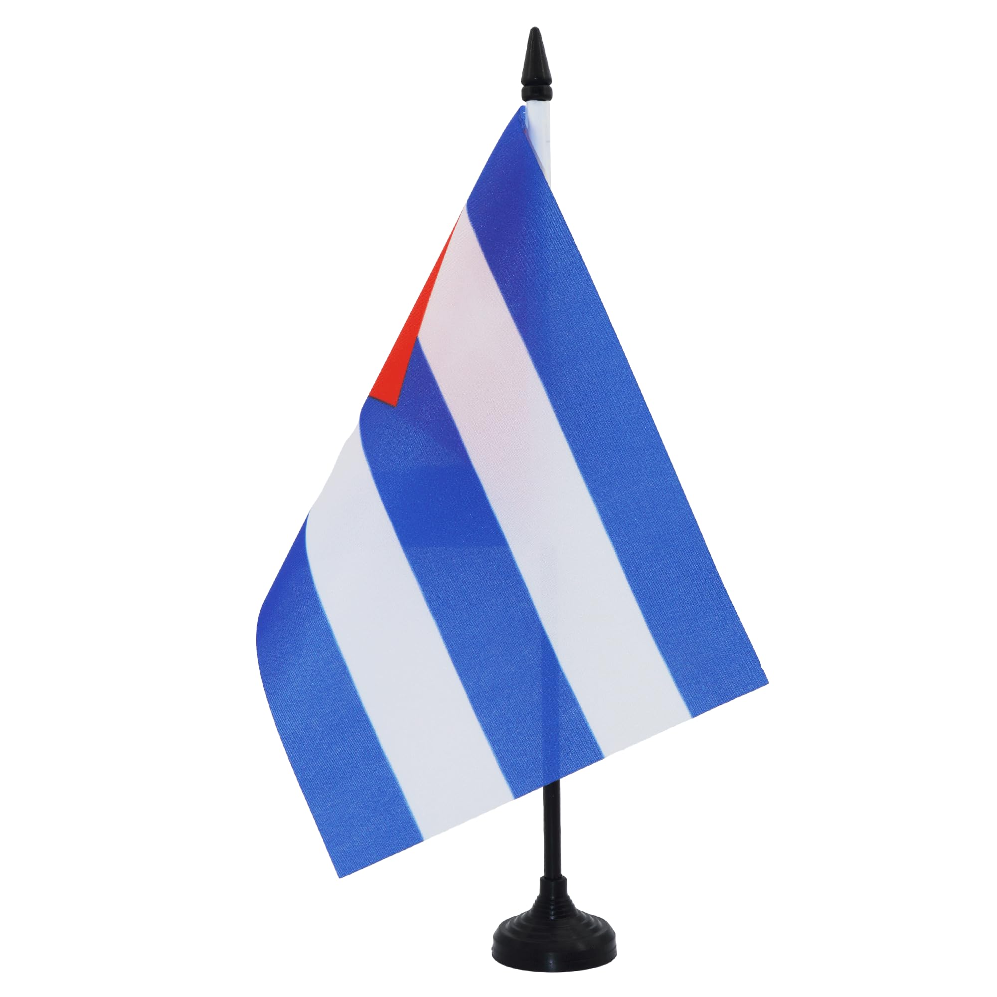 AZ FLAG Cuba Table Flag 6x8 in Cuban 100D Polyester Plastic Base
