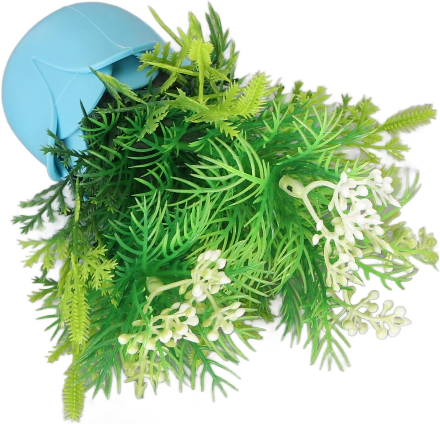 Gavigain Artificial Aquarium Plants Silicone Resin Flowers Fish Tank Decoration