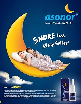asonor Nasenspray gegen Schnarchen 30 ml Lösung