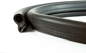 Guarnizione Per Portiere Auto EUTRAS | 5 Metri | Autoadesiva Senza Colla | Resistente A Acqua E Polvere | Made In EU