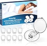 Anti Snoring Devices,Sleep Clips snoring,Snoring Nose Clip,Snore Stopper,Anti snoring Nose Clip,Silicone Magnetic Suction Anti snoring Devices,Snoring Solution，8 PCS