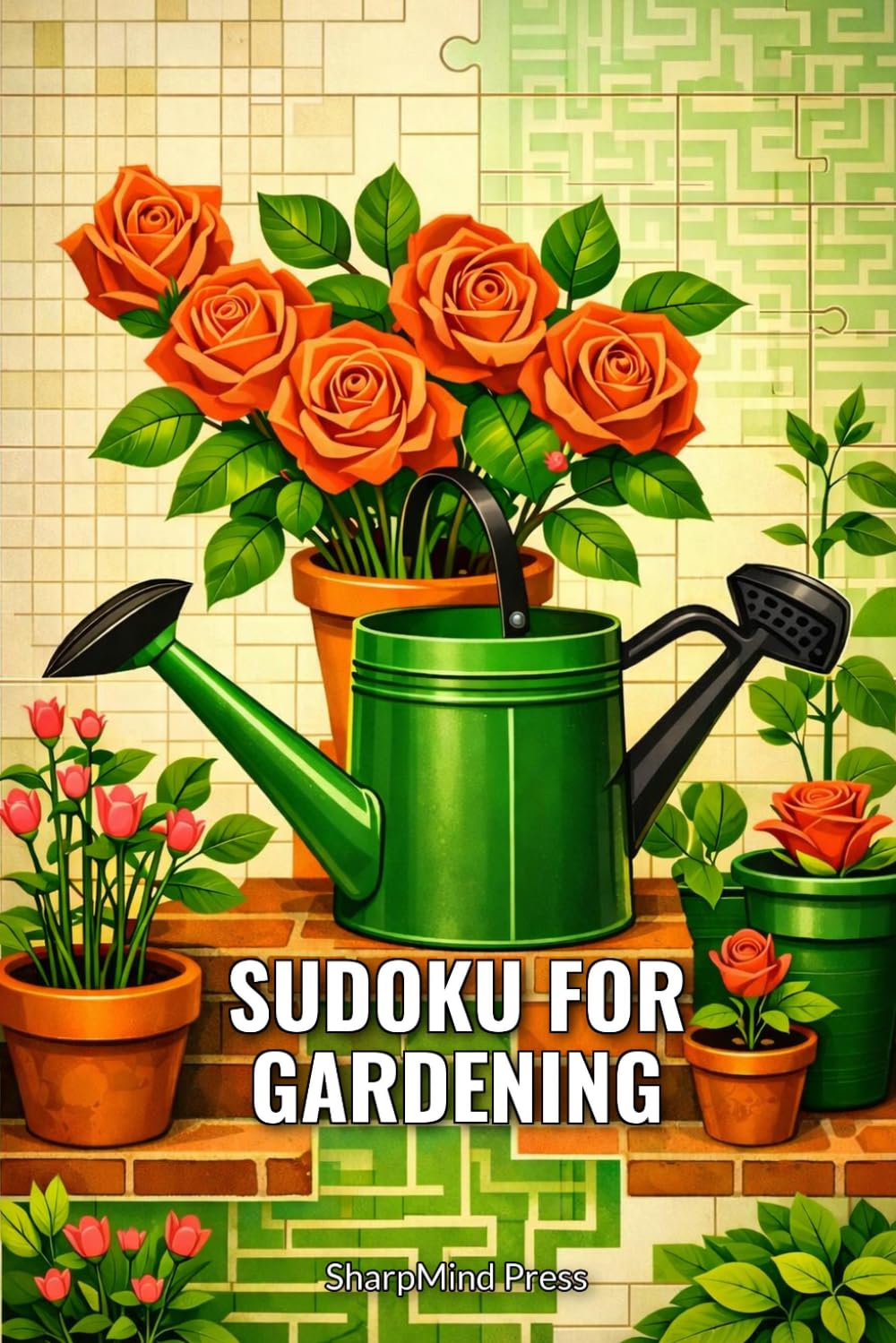 Sudoku for Gardening: Sharpen Your Mind with 100 Brain-Boosting Challenges for Gardening Enthusiasts (SharpMind Press Gardening Puzzle Collection)