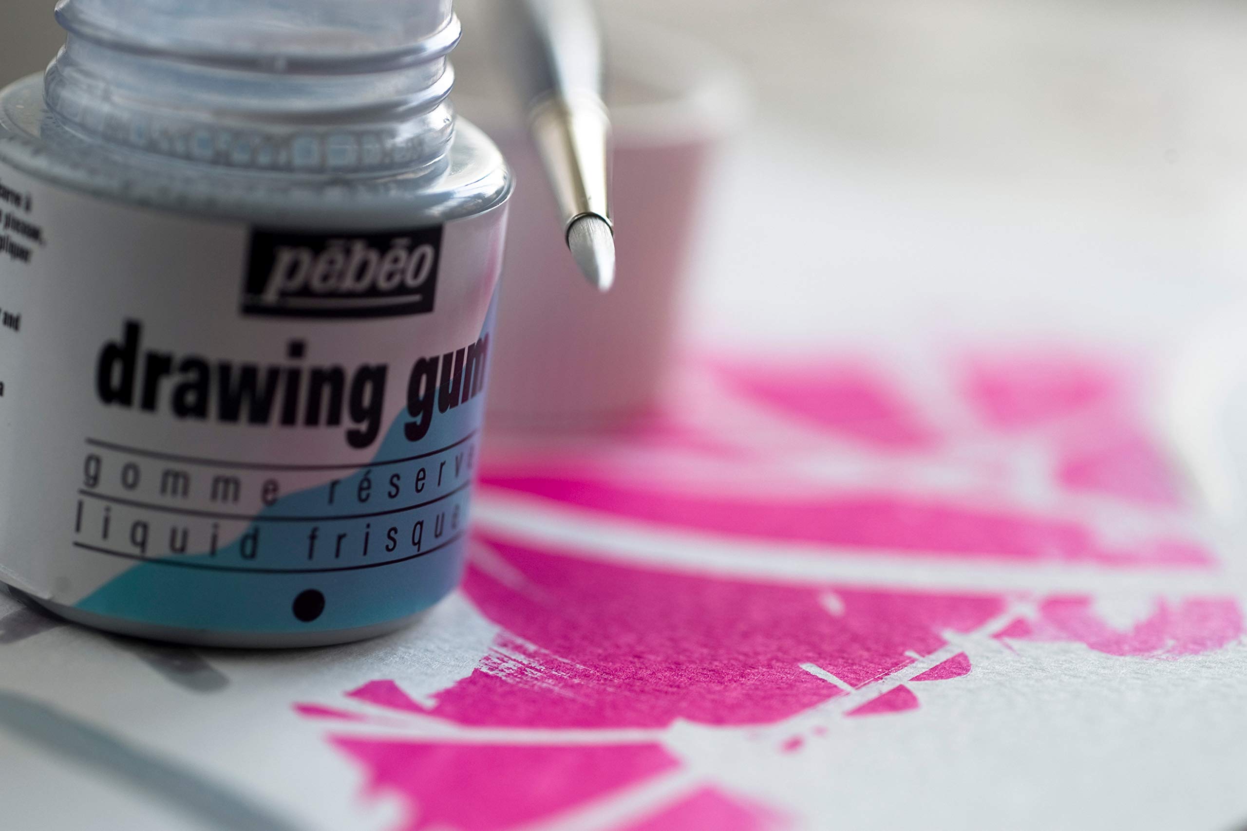 PEBEO Drawing Gum - 250 ml, XPADG250,Grey, 250 ml (Pack of 1) - Image 2