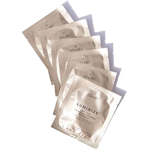 Miniatura 10 de Jouer Luminize - Parches correctores y suavizantes de círculos oscuros, sin fragancia, parches de cafeína para debajo de los ojos, tratamiento de