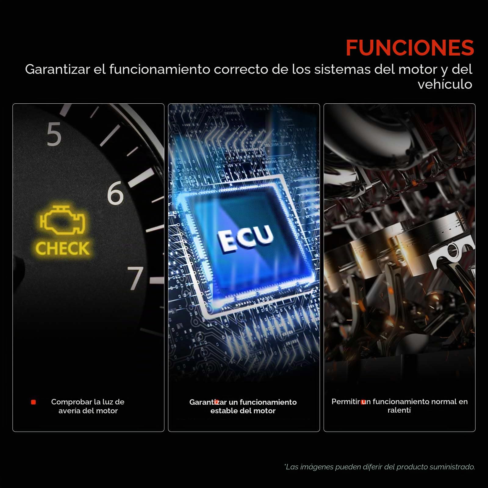 Frankberg Sensor de presión del tubo de aspiración Bomba de combustible Dieselpumpe 3-Polos Compatible con Phedra 179 Berlingo/Berlingo First GFK GJK MF 807 EB Grand Vitara I FT HT Replace# 9633310080