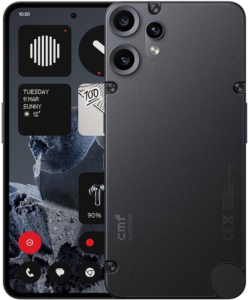 新品未開封 CMF Nothing Phone 1 8GB+128GB ブラック 楽天市場】[新品]CMF by Nothing Phone 1 8GB/128GB/6.67/5000mAh