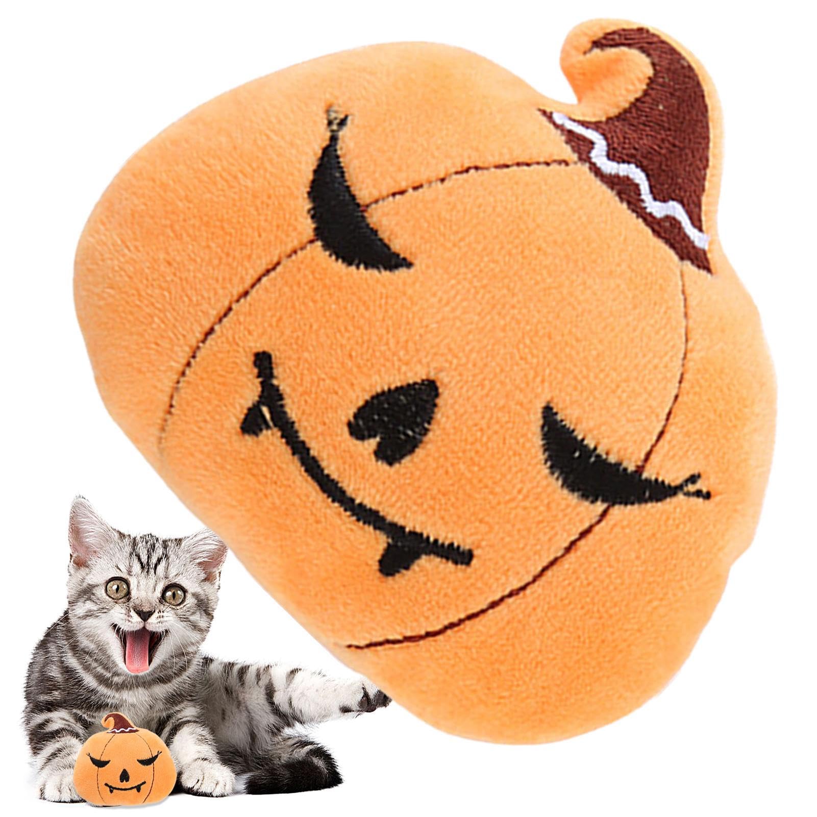 Nachfüllbares Katzen-Spielzeug 'Trick Or Treat' – Mit Katzenminze & Leckerli-Fach, Langlebig, Für Indoor-Katzen – Perfekt Für Halloween & Jeden Tag
