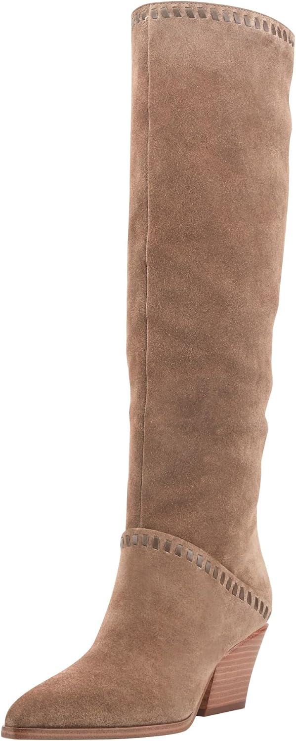 Marc Fisher LTD Tayla, Medium Brown Suede, 10