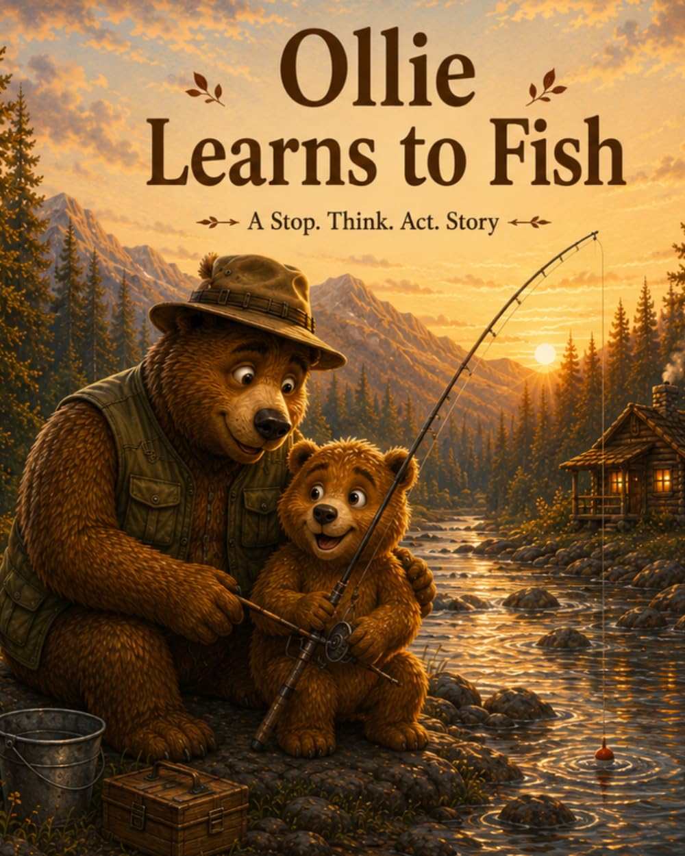 OLLIE LEARNS TO FISH: STOP, THINK, ACT STORIES