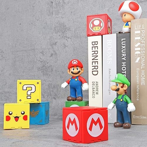 Miniatura 7 de doepeBAE Game Card Case for Nintendo Switch,Deformable Expandable Switch Game Card Holder,Cube Game Card Storage Box,Large Capacity Game Card