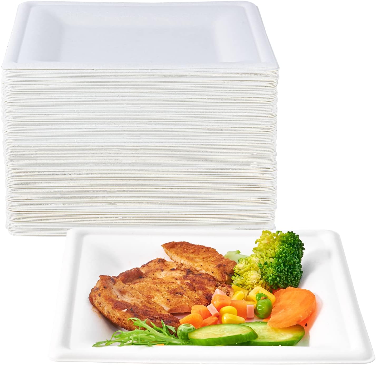 Square Paper Plates