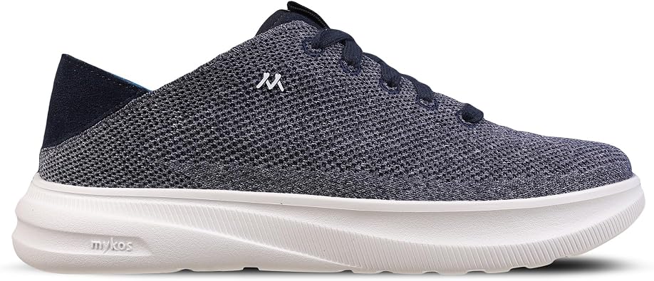 mykos - Mens Wilson Sneaker | Knit Travel Sneakers for Men - ARRO EVA Outsole - Mens Casual Shoes - Walking Shoes for Men