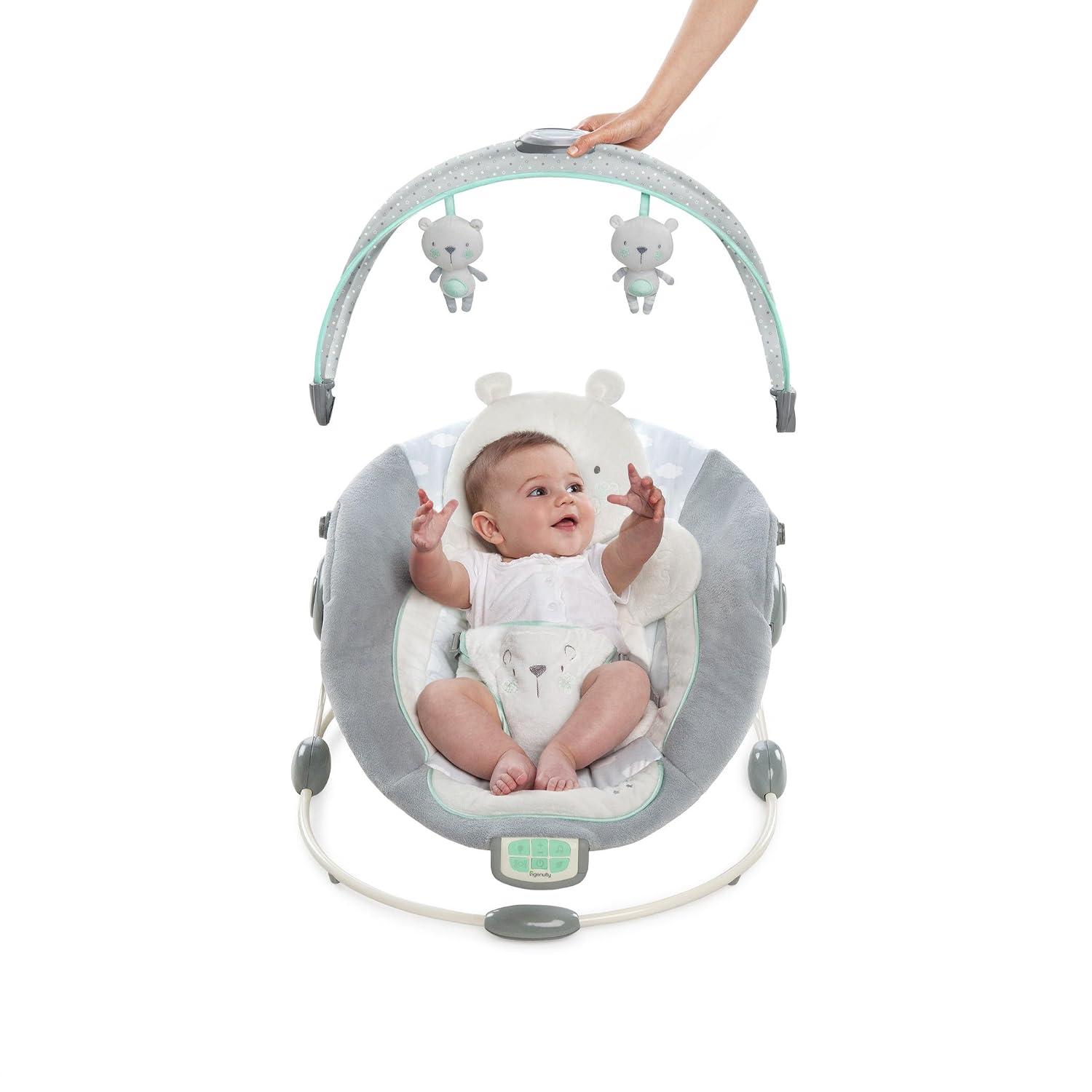 Ingenuity InLighten Bouncer, Twinkle Twinkle Teddy Bear