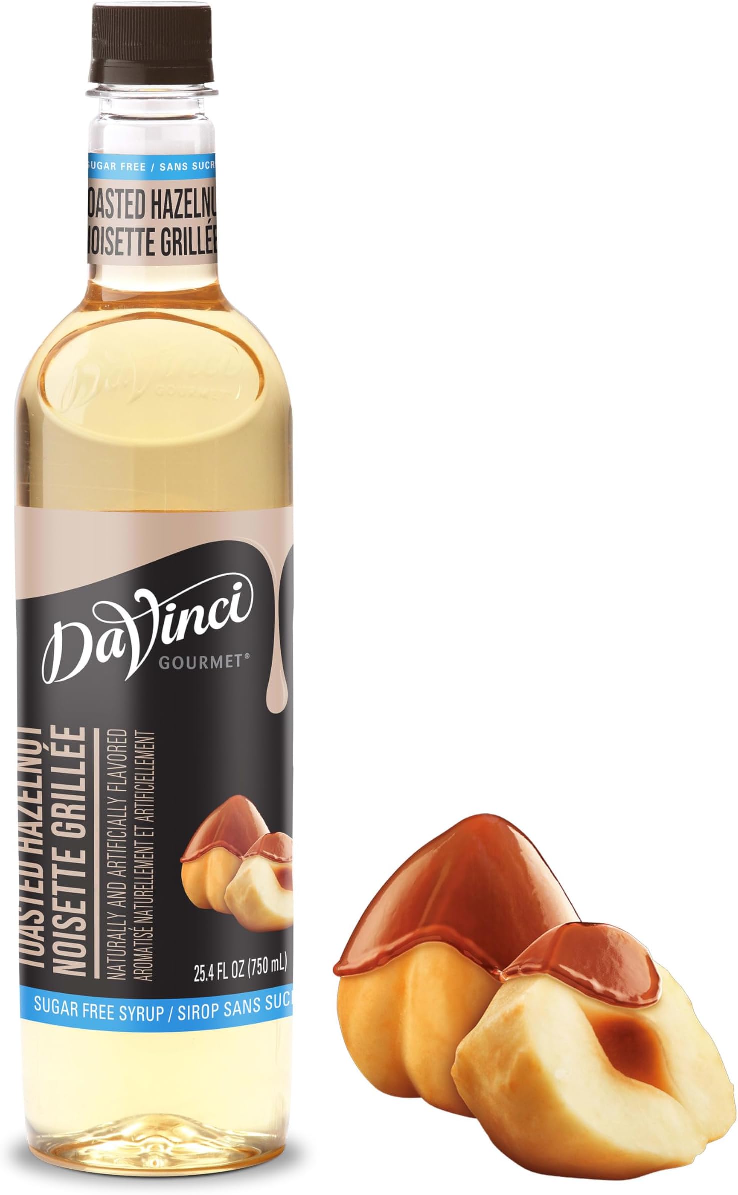 Sugar-Free Original Hazelnut Syrup, 25.4 Fluid Ounces (Pack of 1)