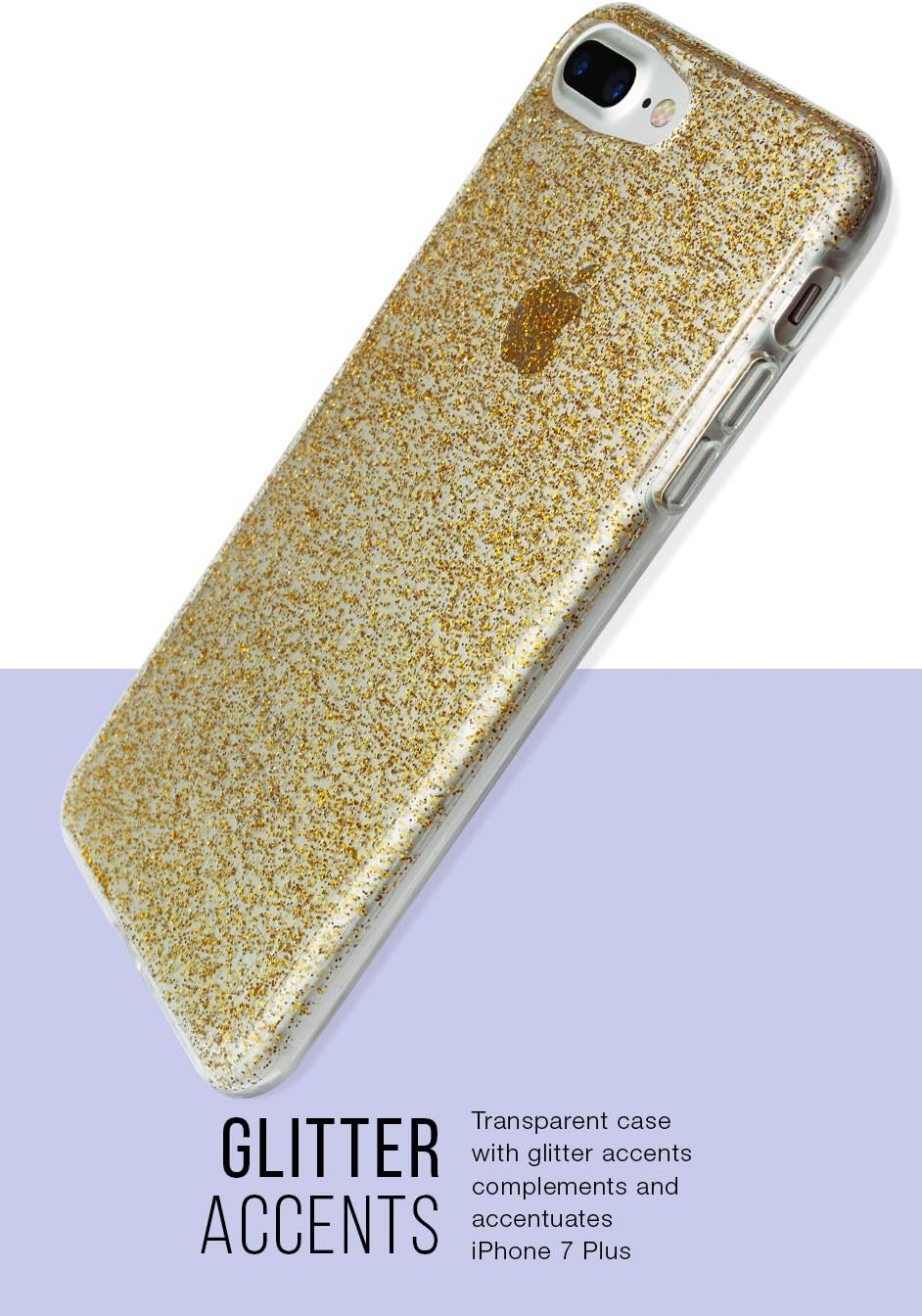 Amazon Com Smartish Iphone 8 Plus 7 Plus Clear Case Pureview For Iphone 8 Plus 7 Plus Ultra Slim Fit Protective Clear Cover Silk Goldilocks Cell Phones Accessories