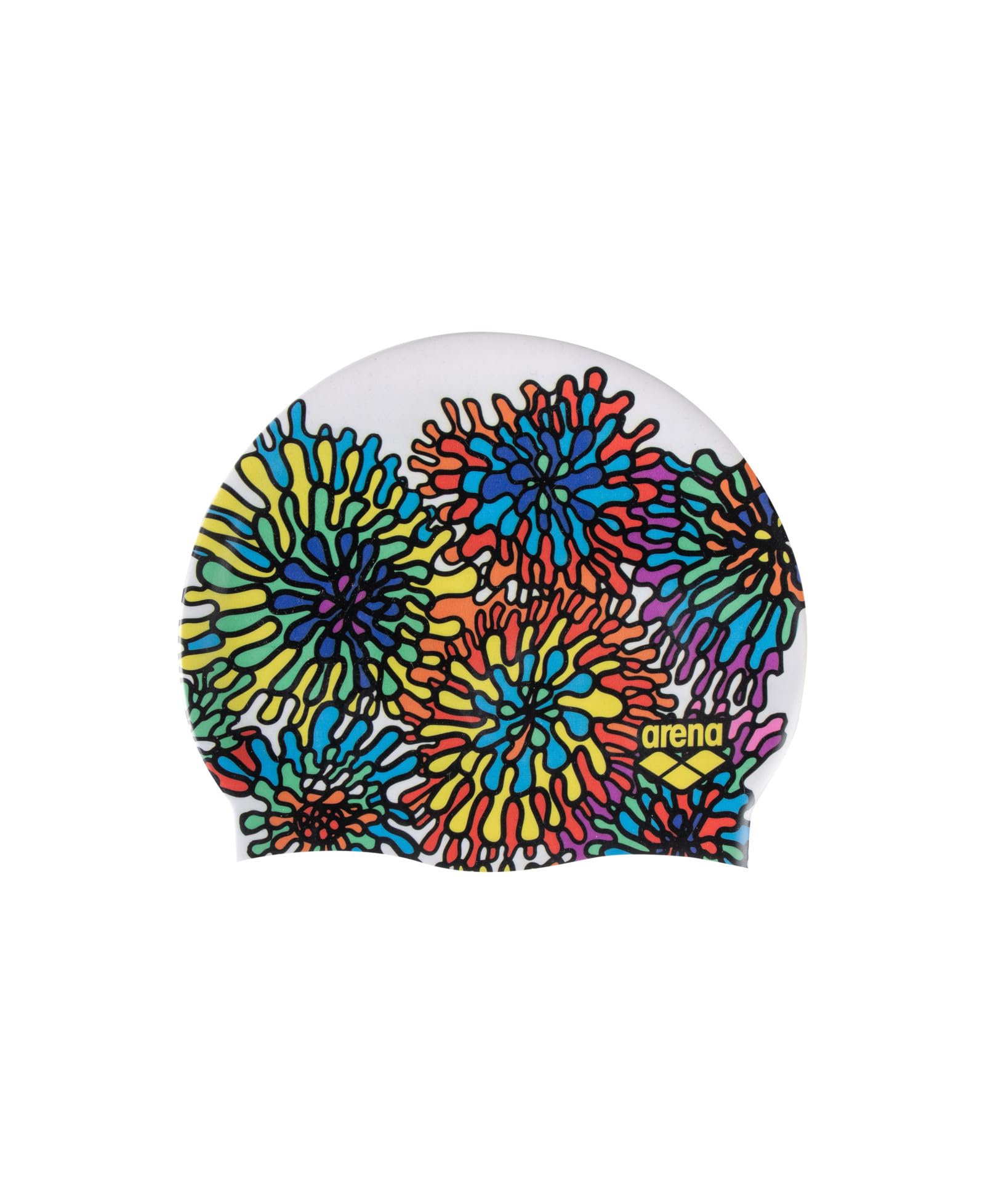 Arena HD Unisex Elastic Silicone Swim Cap Adult Swimming Cap for Water Sports Training Fitness Swimming Equipment Accessories Chlorine Protection Pool Hat for
