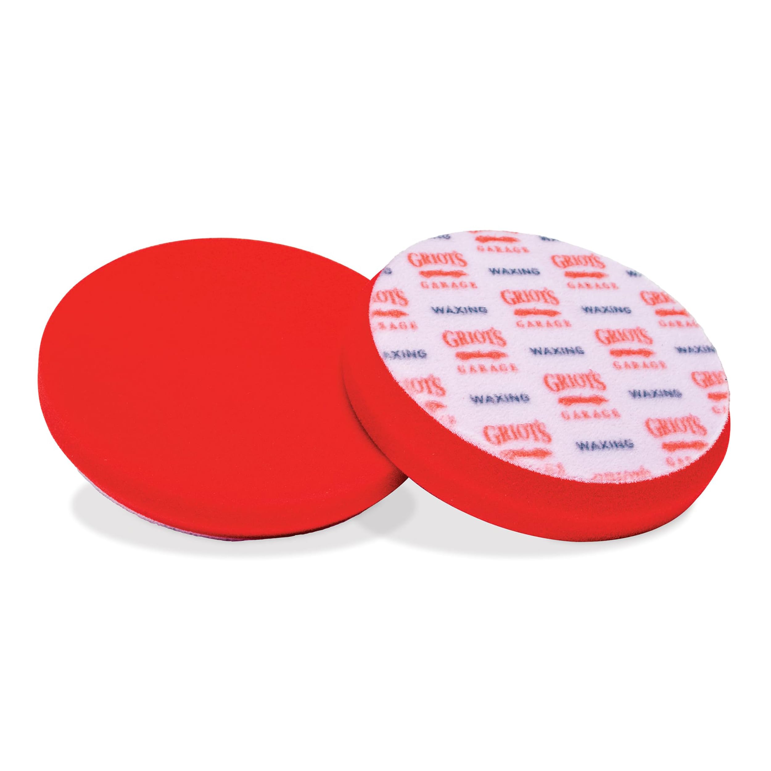Griot's Garage 5.5" Red Foam Waxing Pads (Set of 2)