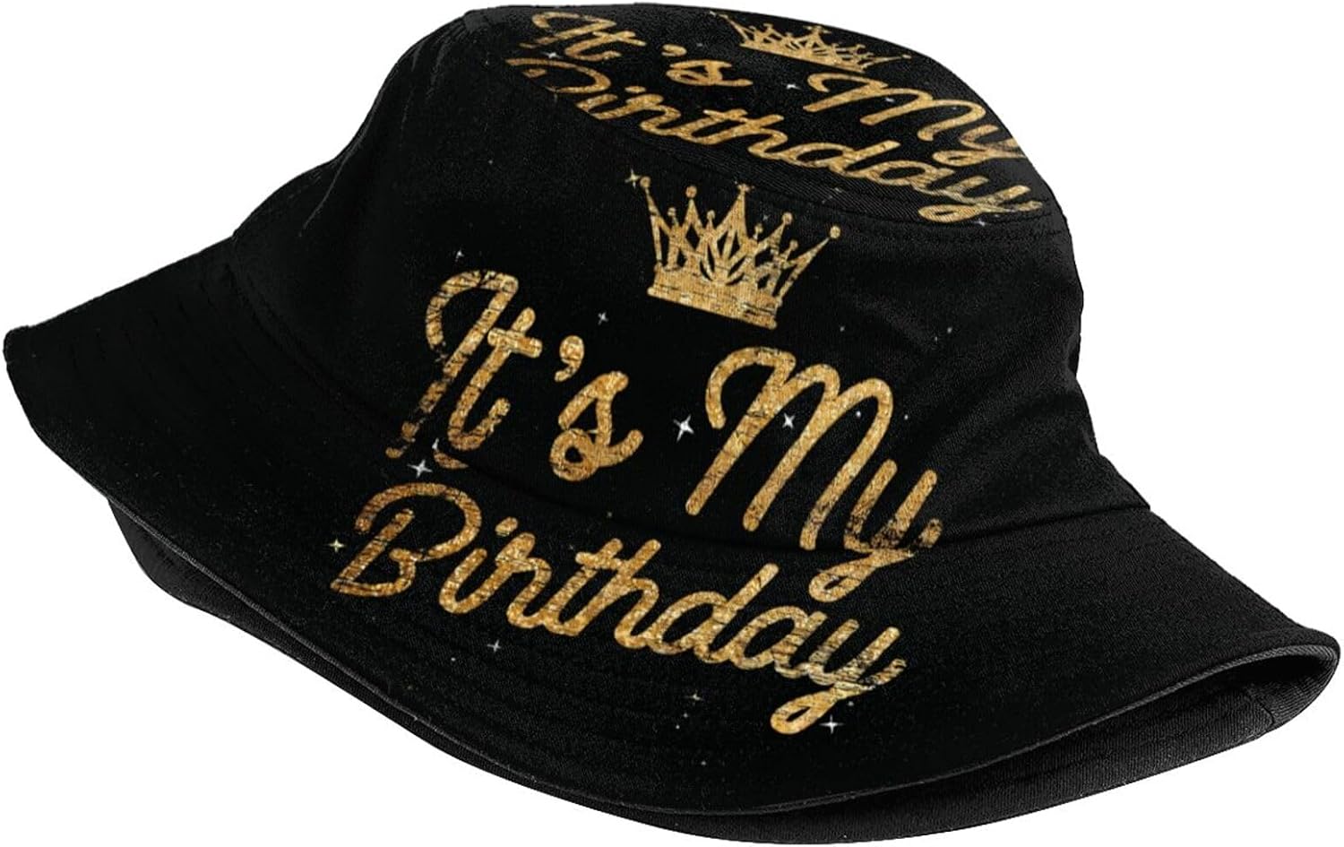 BIEGAS It's My Birthday Bucket Hat Sun Hat Outdoor Fisherman Hat Caps for Men Women Boys Girls, One Size