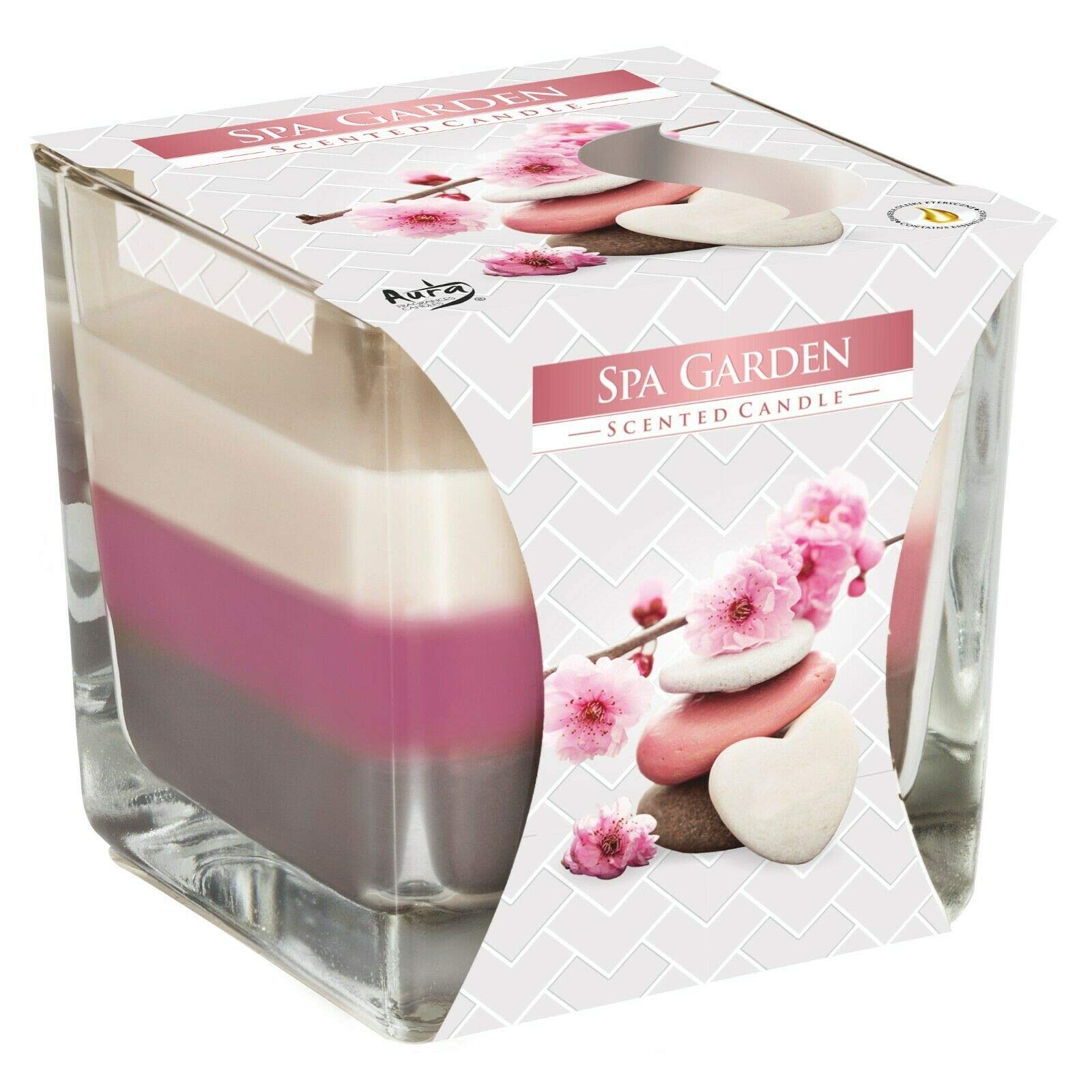 Soladirect Spa Garden Scented Candle In Glass Jar 2 Wicks Assorted Fragrance Home Decor Xmas Gift