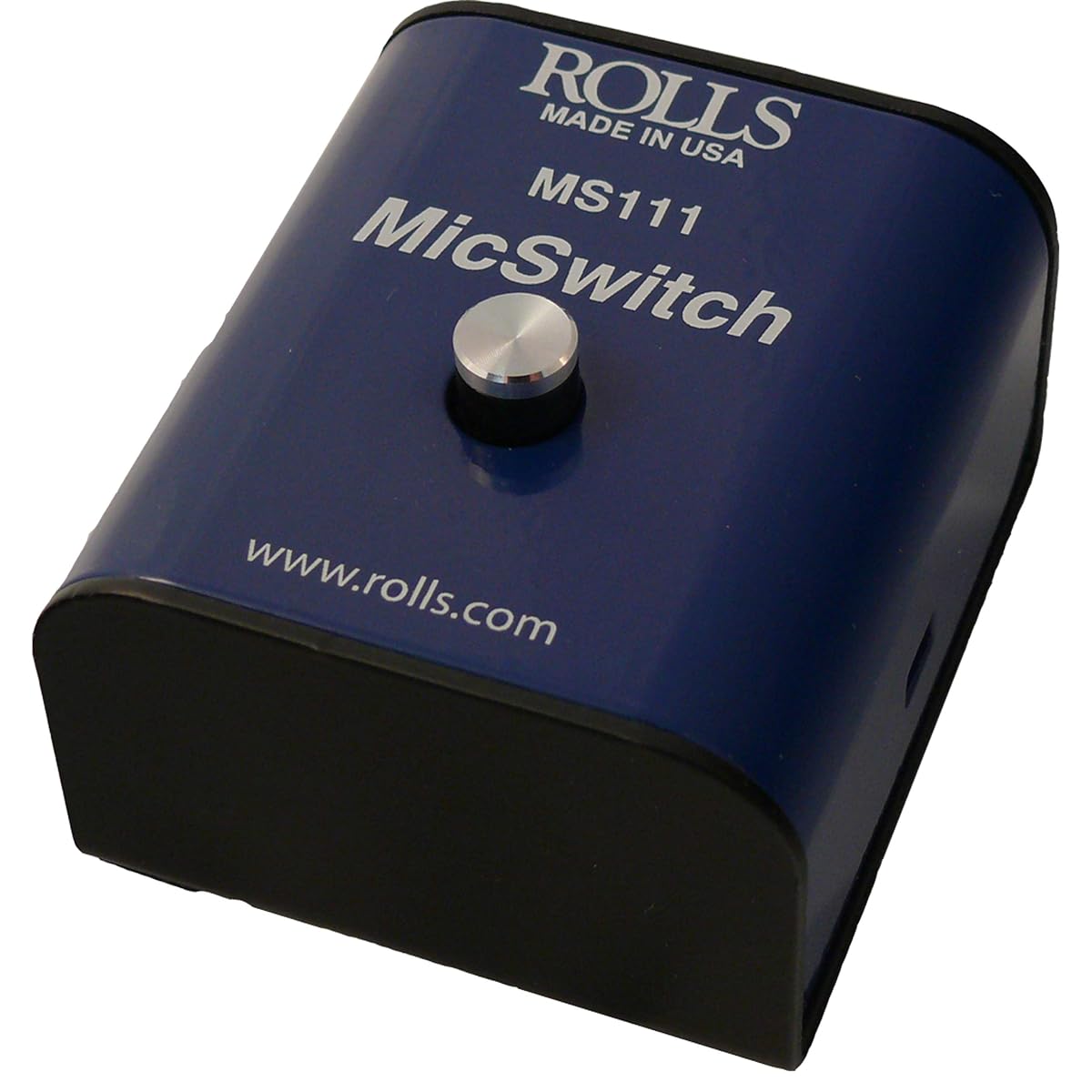 Rolls MS111 Mic Switch Latching or Momentary Microphone Mute Switch with Passes