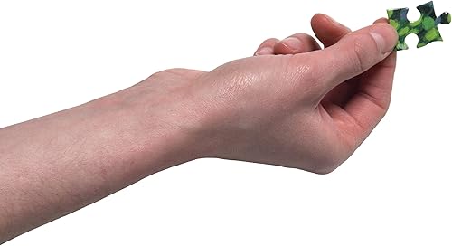 Miniatura 5 de eeBoo Piece and Love Crazy Bug Bouquet - Rompecabezas redondo de 500 piezas, rompecabezas para adultos y familias, incluye piezas brillantes y